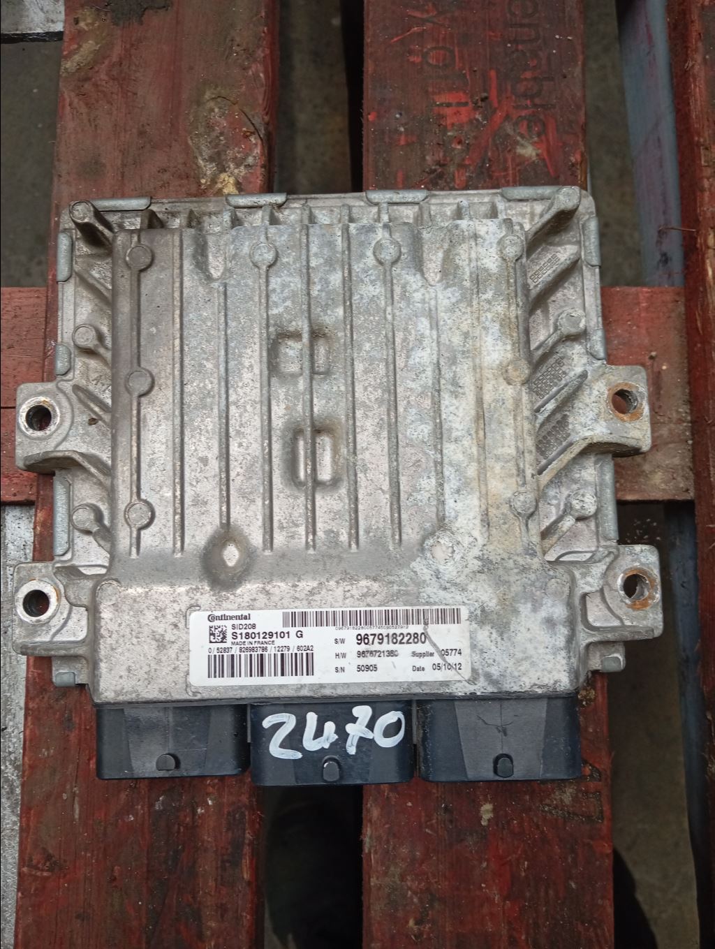 piece_CITROEN JUMPER BOITIER GESTION MOTEUR 9679182280