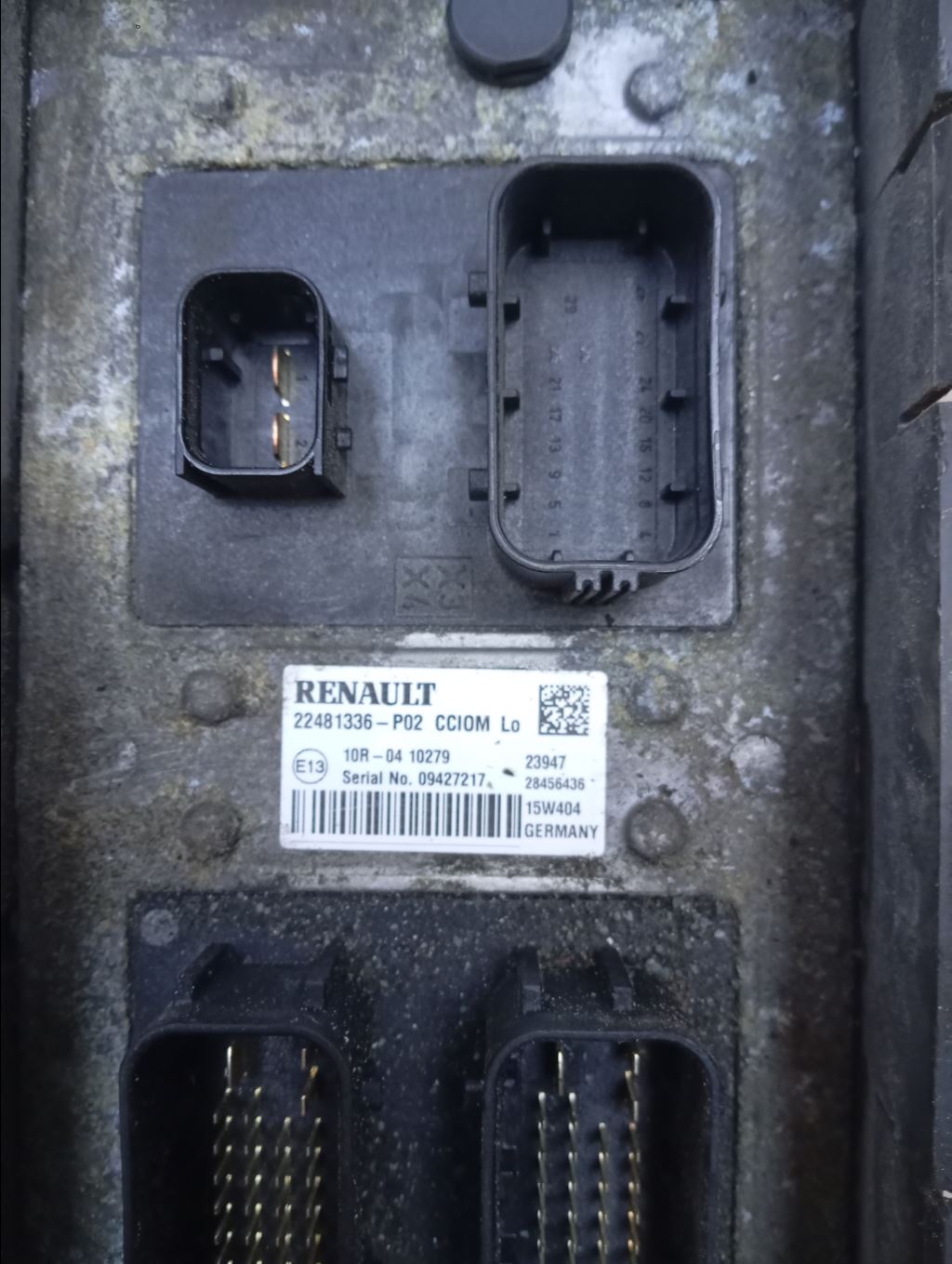 piece_RENAULT T 460  BOITIER CCIOM 22481336 P02